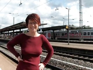 Fuck-fest In The Train Station - Public With - Popp Sylvie