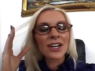 Stunning Blonde Manager Fucks Her Employee